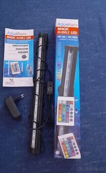 Akvarijni vzduchovací barevná LED opona