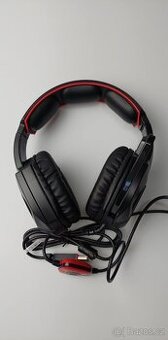 Herní sluchátka SADES A30S /stereo/prostorový zvuk/ LED
