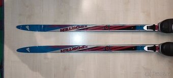 Běžkový set: běžky 175cm, boty 40, vázání, hůlky