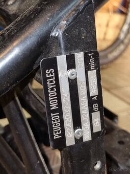 Vin, štítek, TP PEUGEOT SATELIS 125