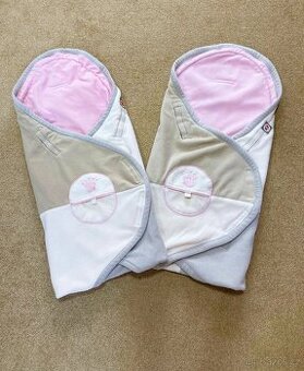 Fleecová zavinovačka pro princezny Lodger; dvojčata