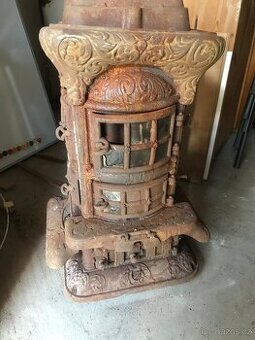 Americká kamna - litinová