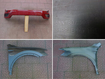 VW Tiguan II originál blatník nárazník 5NN807221