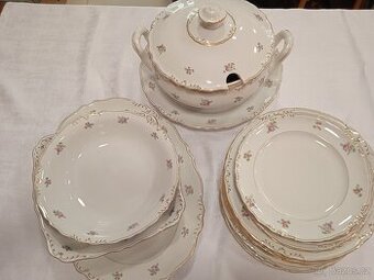 JÍDELNÍ SOUPRAVA ...RŮŽIČKY...