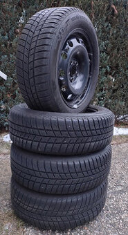 Zimní pneu BARUM 185/60 R15 na ráfku 5x100