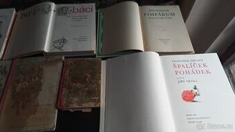 Staré knihy pohádky.