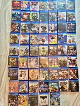 Hry pro ps4 ps5 , sbírka 2