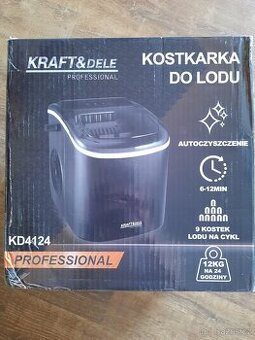 Přenosný kompaktní výrobník ledu 1,2 L nádrž 220V KD4124