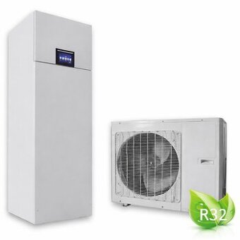 NOVÉ tepelné čerpadlo 9,5 kW vzduch–voda + bojler 185 l KOMP