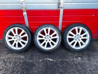 ALU kolo Škoda 1x ZENITH 17" 7J ET54 pneu 225/45/R17