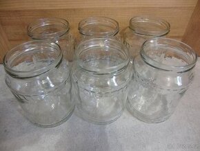 Zavařovací sklenice s víčky 750 ml - 20 kusů