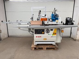 spodní frézka SCM T 130 N + podavač mat. MASTERWOOD VARIO4R