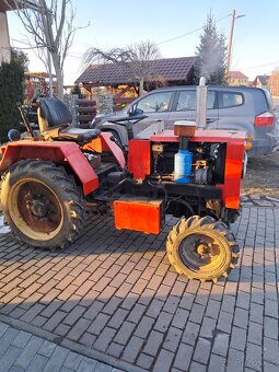 Traktor domácí výroby 2x4