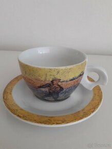 Karlovarský porcelán, THUN hrnek s podšálkem na čaj. - 1
