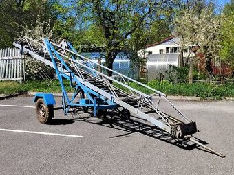 Výsuvný dvoukolový hasičský Žebřík ZD-12  vč. Dopravy