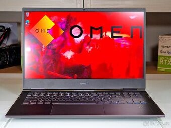 Herní notebook HP OMEN 17 | RTX 4070 | DDR5 | 17,3 144Hz