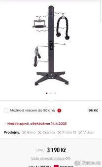 Stojan na adaptéry - Insportline - 50% sleva - nový