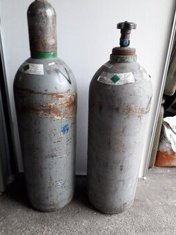 Prodám 3 ks tlakových lahví CO2 (Oxid uhličitý).