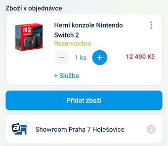 Nintendo Switch 2 Předobjednávka