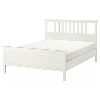 Hemnes postel Ikea 180x200 bílá