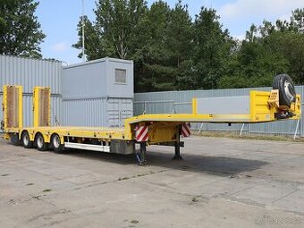 Kässbohrer LOWBED, 45 TUN, NAJETO 48593 KM, ROZTAHOVACÍ, HYD