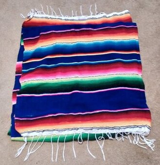 Nabízím Mexickou deku SARAPE Blanket Single 210/140
