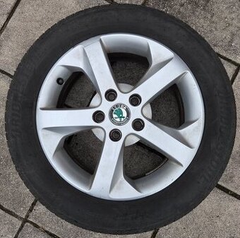 Alu kola Škoda 6,5Jx16 ET50 (Seat,VW,Audi)
