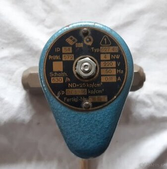 Elektromagnetický ventil DDR - 1
