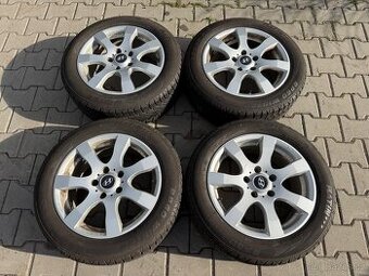 4x al kola 5x114.3 16 + pneu zimní 205/55 R16