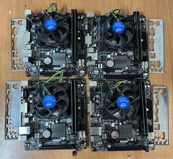 Gigabyte GA-H81M-S2V + Pentium G3250 +4GB ram