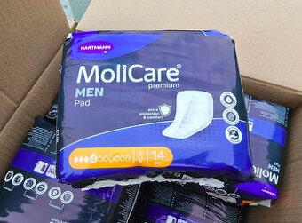 Prodám inkontinenční vložky MoliCare Men 4 kapky