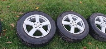 Alu kola 5x112r17 zimní pneu 215/65r17