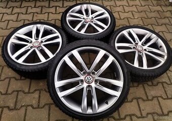 Zimní alu disky originální VW Golf VI,VII,VIII 5x112 R18 - 1