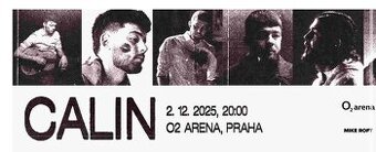 Vstupenka 2.12. Calin O2 Aréna