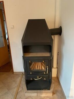 Krbová kamna s výměníkem