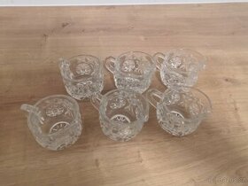 SADA 6 KS MINIDŽBÁNKŮ/SKLENIČEK