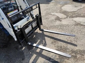 Paletizační vidle na smykový nakladač