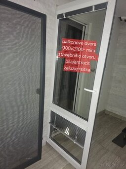 Balkonové dveře jednokřídlé