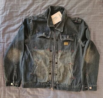 Retro džínová bunda, velikost S