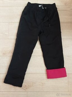 Dětské zateplené kalhoty 5-6 let