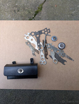 Kožená brašna na kolo Favorit - sada nářadí