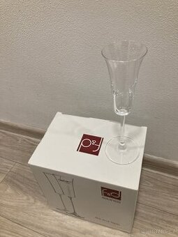 NOVÉ – Křišťálové skleničky na šumivé víno/ Prosecco 6 ks