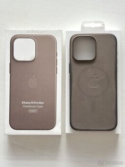 Pouzdro Apple FineWoven iPhone 15 Pro Max, Taupe