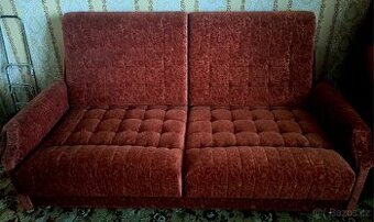 Sedací souprava, křesla, taburet