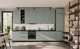 Luxusní kuchyňská linka Aquamarine