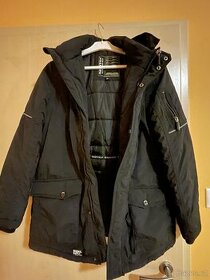 Chlapecká černá zimní bunda HM vel. 158