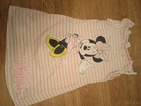 Noční letní košile Minnie Mouse vel.122/128