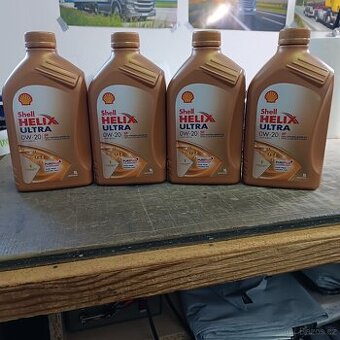 Motorový olej Shell Helix Ultra 0W-20 SP 4x 1L