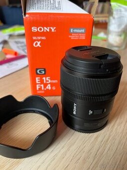 Objektiv Sony 15mm f1.4 G