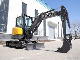Pásový minibagr GORILA G38SE I PRO CAB _ KUBOTA_ Akce